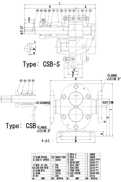 Structural drawing (CSB type)